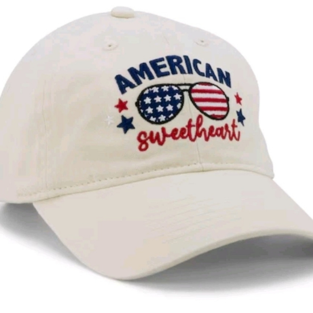 American Sweetheart Embroidered Fashion Adjustable Hat * New*